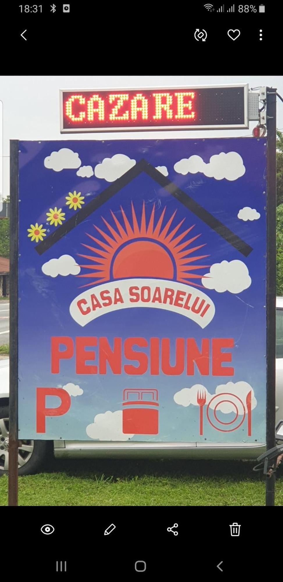 Pensiunea Casa Soarelui Simian 外观 照片